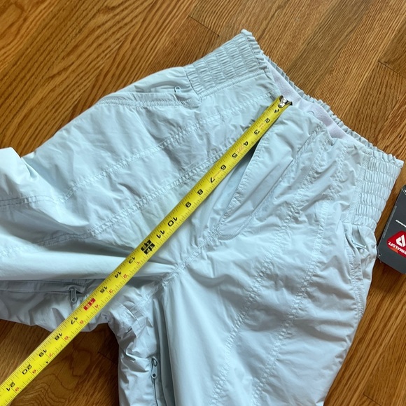 Free People Sunday Skies Pants Ski Pants $398 Med Arctic Snow NWT - Picture 10 of 16